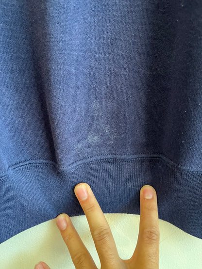 90s Duke Spell Out Soffe Navy Crewneck (XL)
