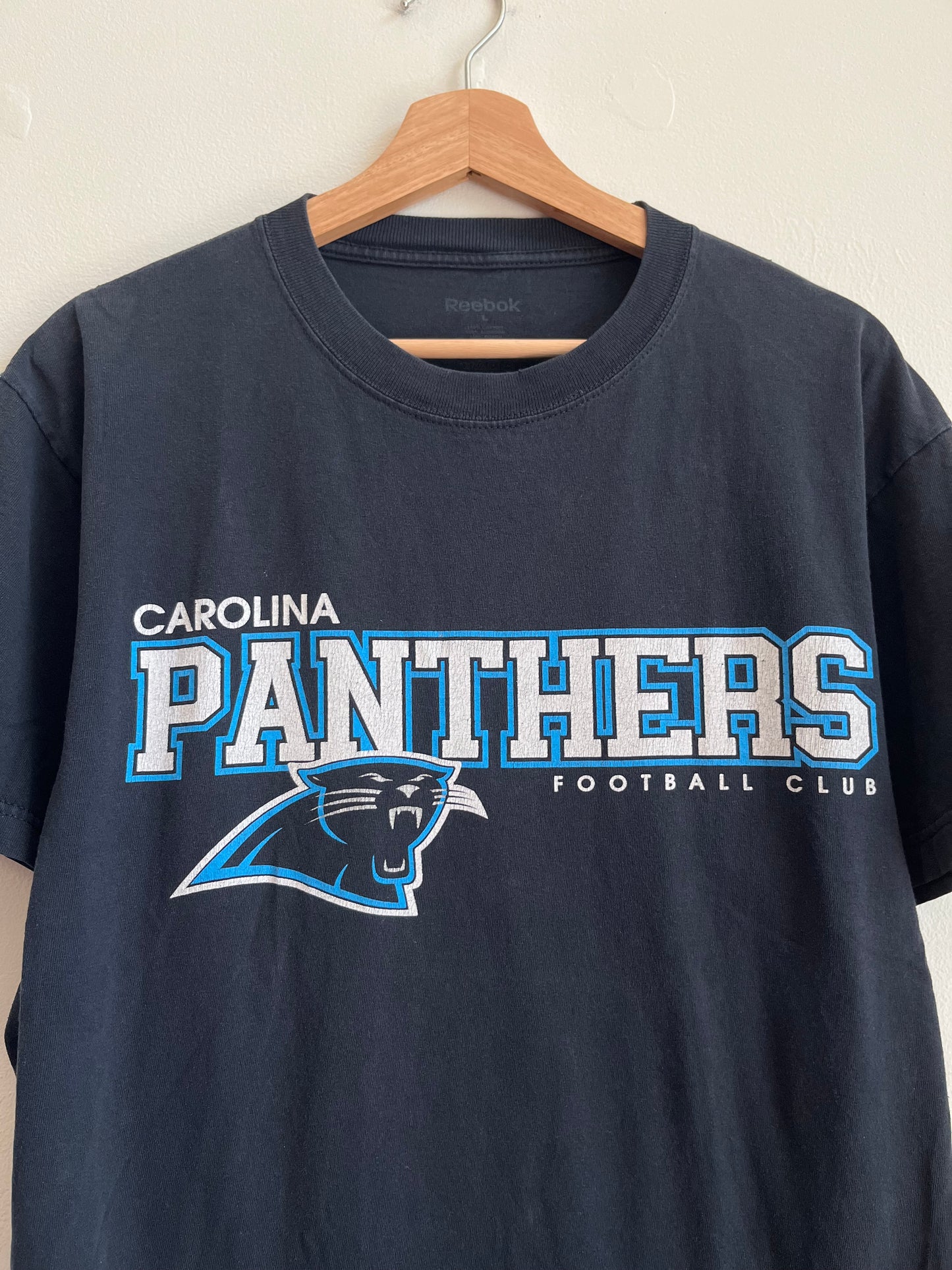 00s Carolina Panthers Football Club Reebok Tee (L)