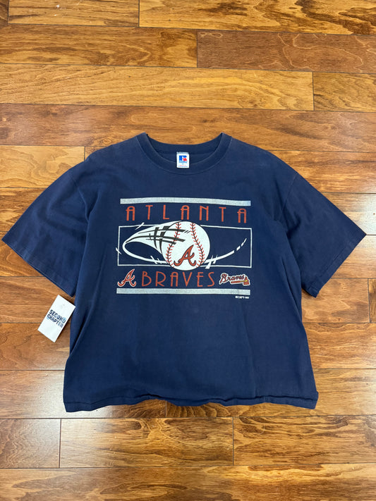 1992 Atlanta Braves Russell Tee (XL)