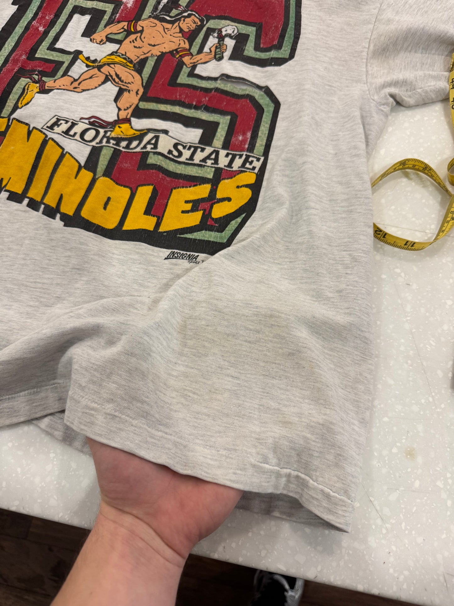 1992 Florida State (FSU) Seminoles Thrashed Tee (XL)