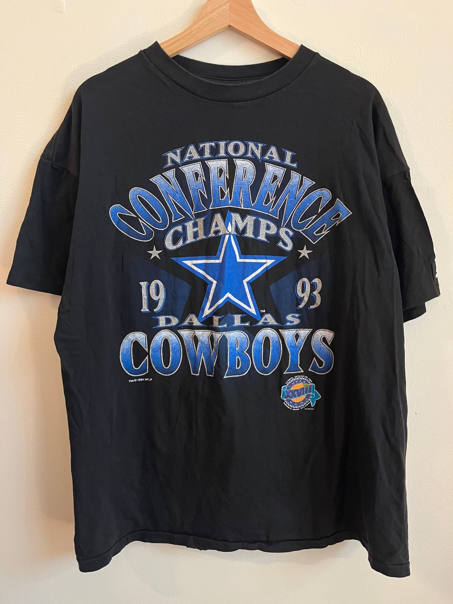 1994 Dallas Cowboys Conference Champs Starter Tee (XL)