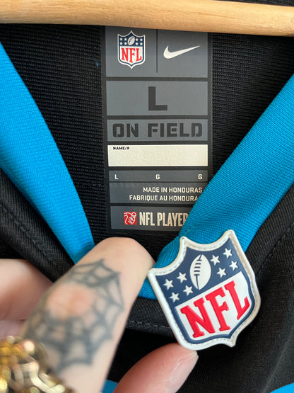 2010s Carolina Panthers Greg Olsen Nike Home Jersey (L)