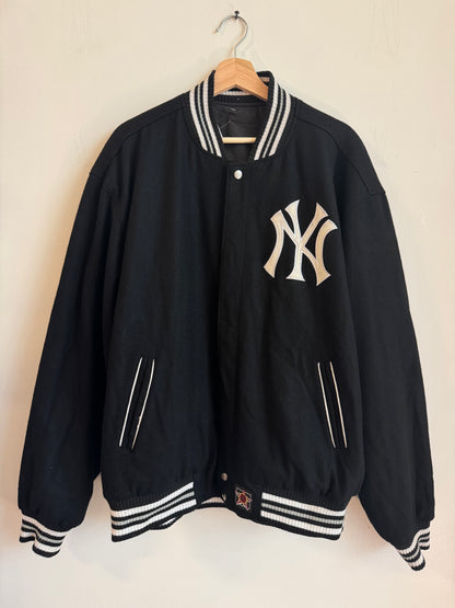 90s New York Yankees Jeff Hamilton Reversible Jacket (XXL)