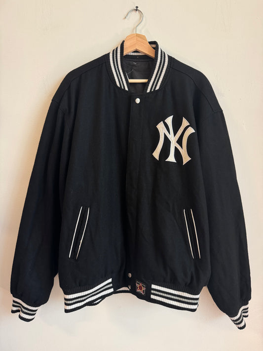90s New York Yankees Jeff Hamilton Reversible Jacket (XXL)