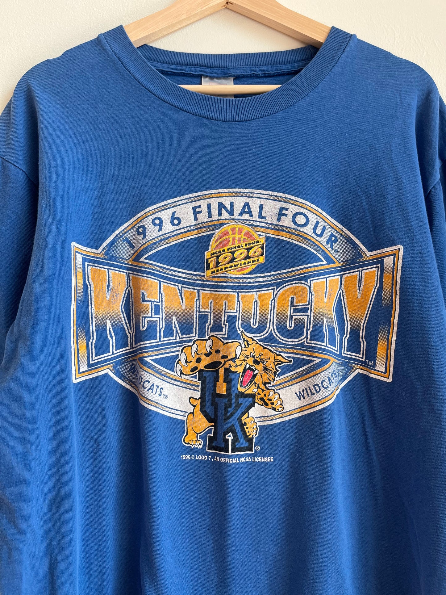 1996 Kentucky Final Four Logo 7 Tee (L)
