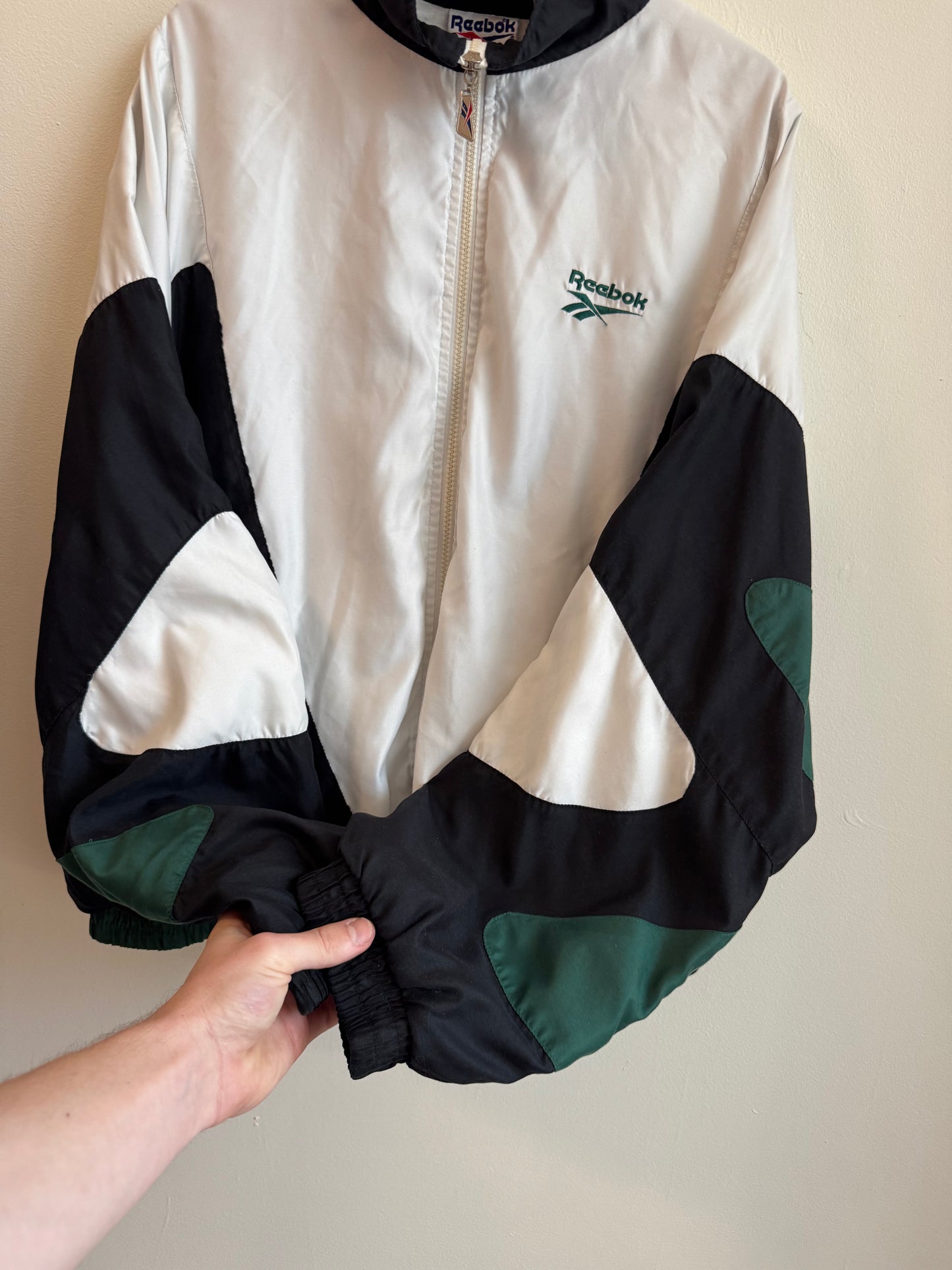 00s Reebok Vintage Multicolor Windbreaker (XL)