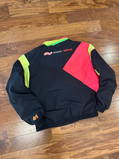 90s Kellogg's Corn Flakes Nascar Racing Windbreaker (XL)