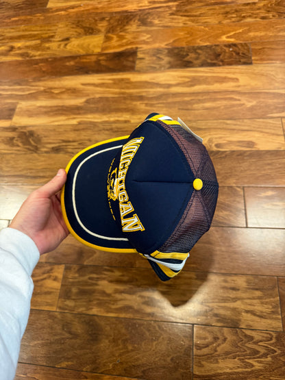 80s Michigan Wolverines Trucker Hat (OS)