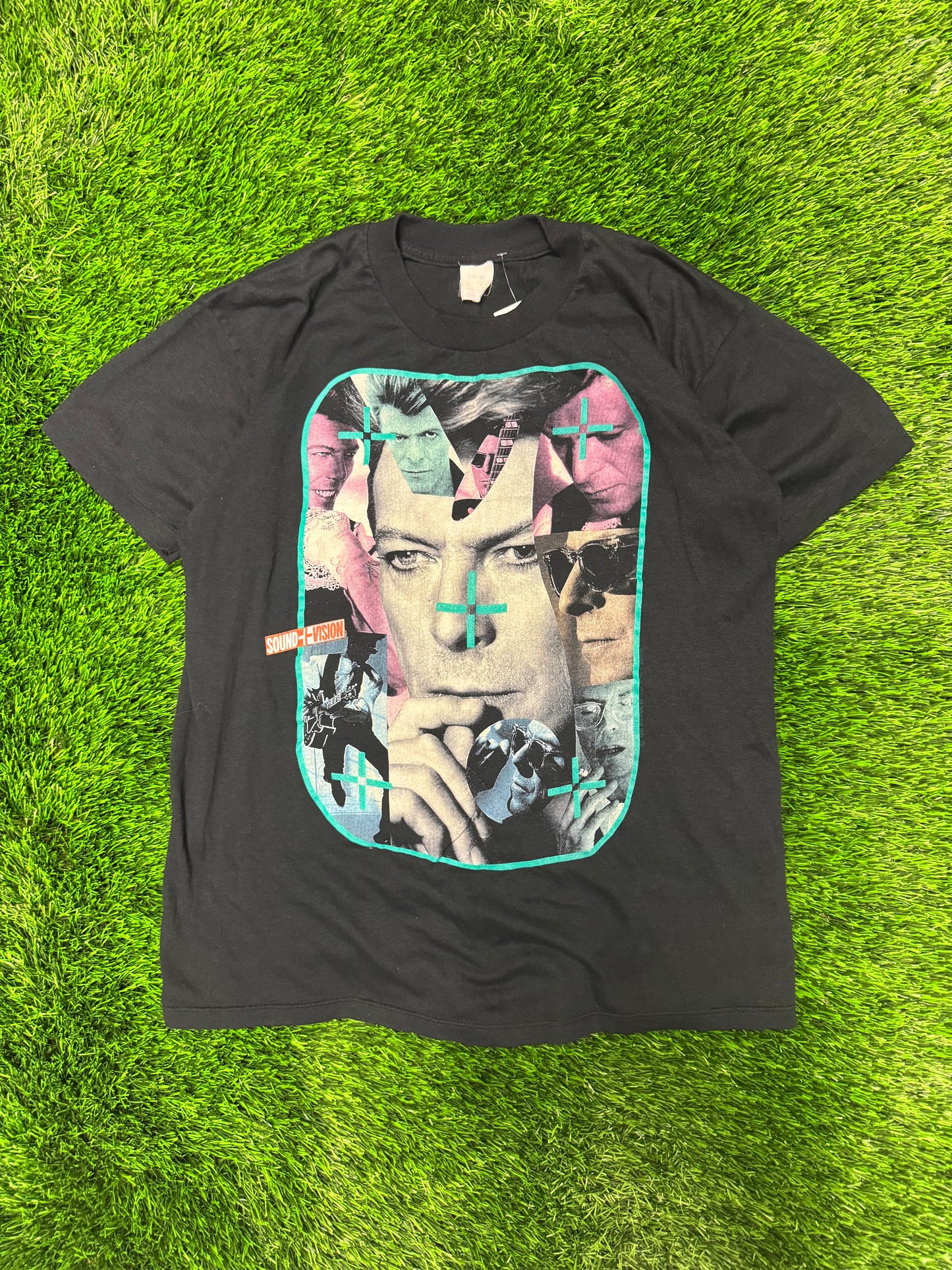 1990 David Bowie Sound Vision Tour Concert Vintage Band Tee (M)