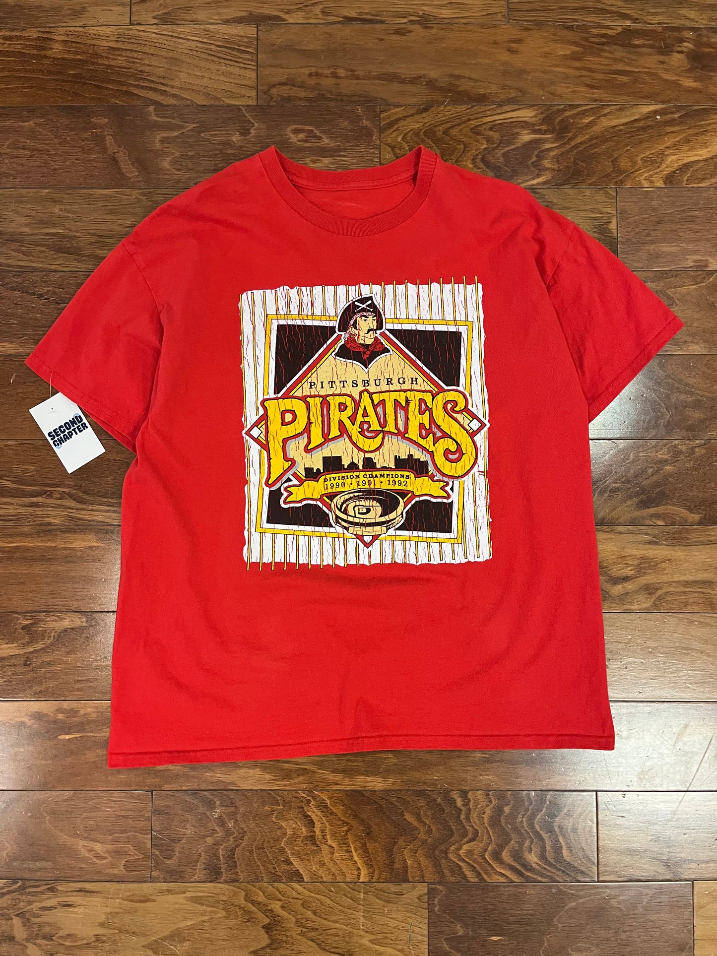 00s Pittsburgh Pirates National Champs MLB Vintage Tee (XL)