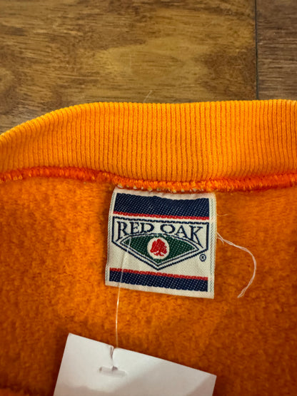 90s University of Tennessee Logo Spell Out Red Oak Vintage Crewneck (M)