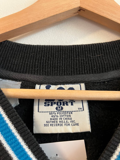 00s Carolina Panthers Lee Black Embroidered Crewneck (M)