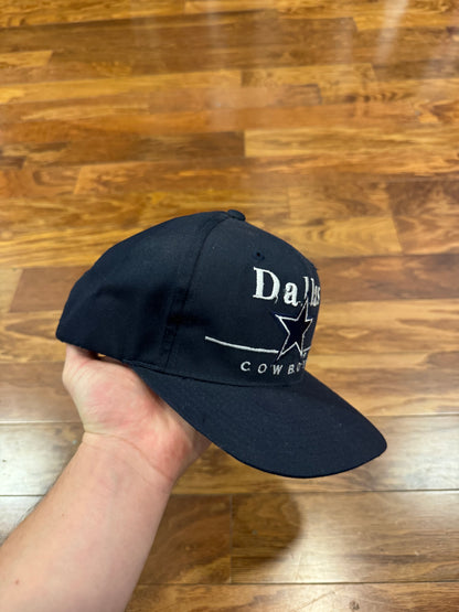 90s Dallas Cowboys Eastport Vintage NFL Snapback Hat (OS)