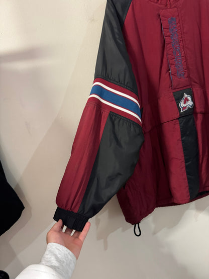 90s Colorado Avalanche Vintage NHL Starter Puffer Jacket (XL)