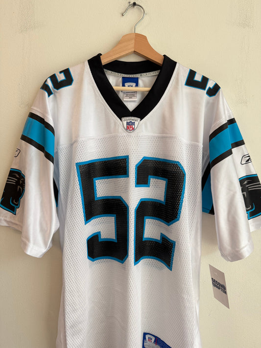 2010s Carolina Panthers Jon Beason Reebok Away Jersey (M)