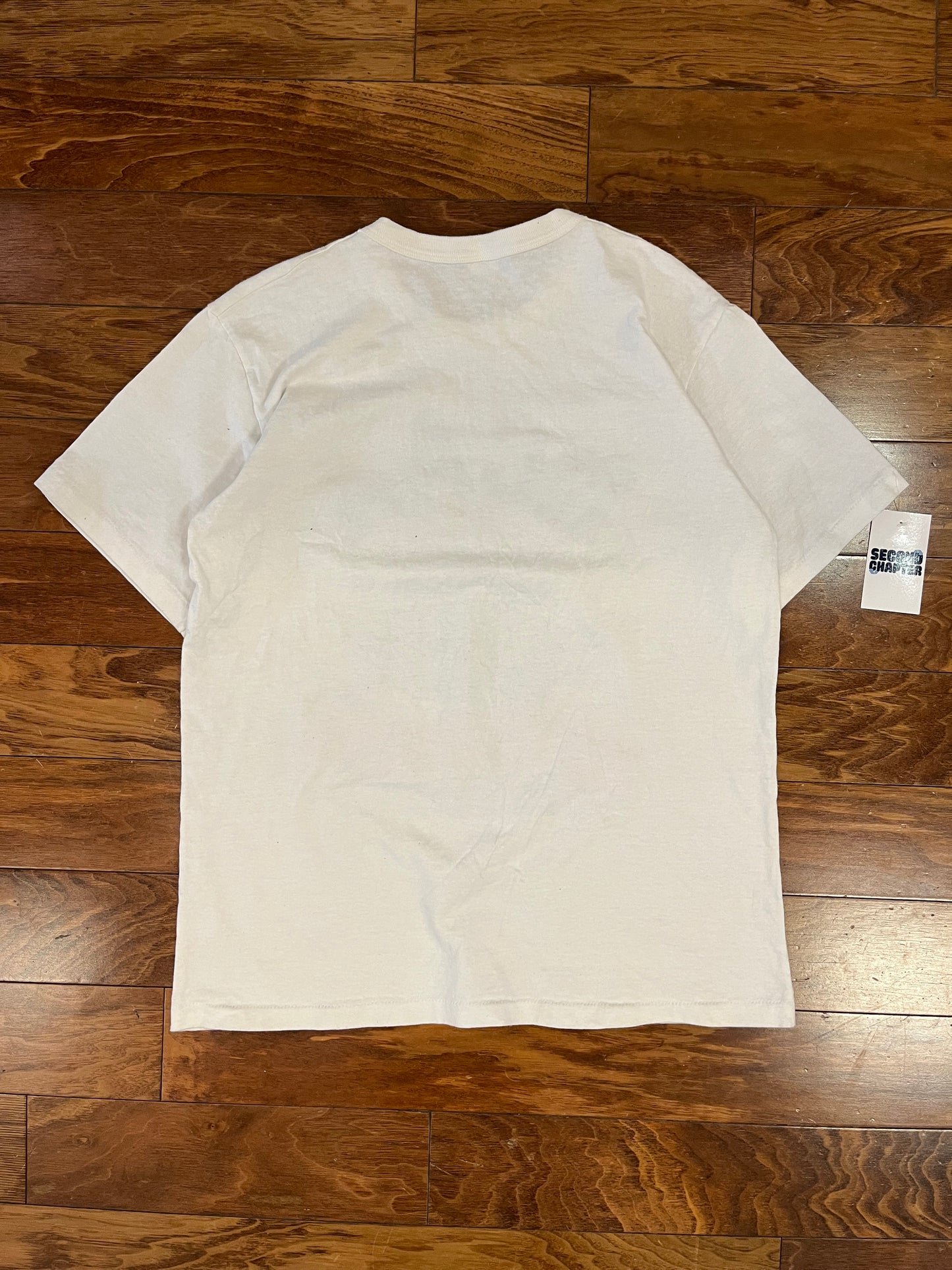 1991 Duke National Champs White Vintage Tee (L)