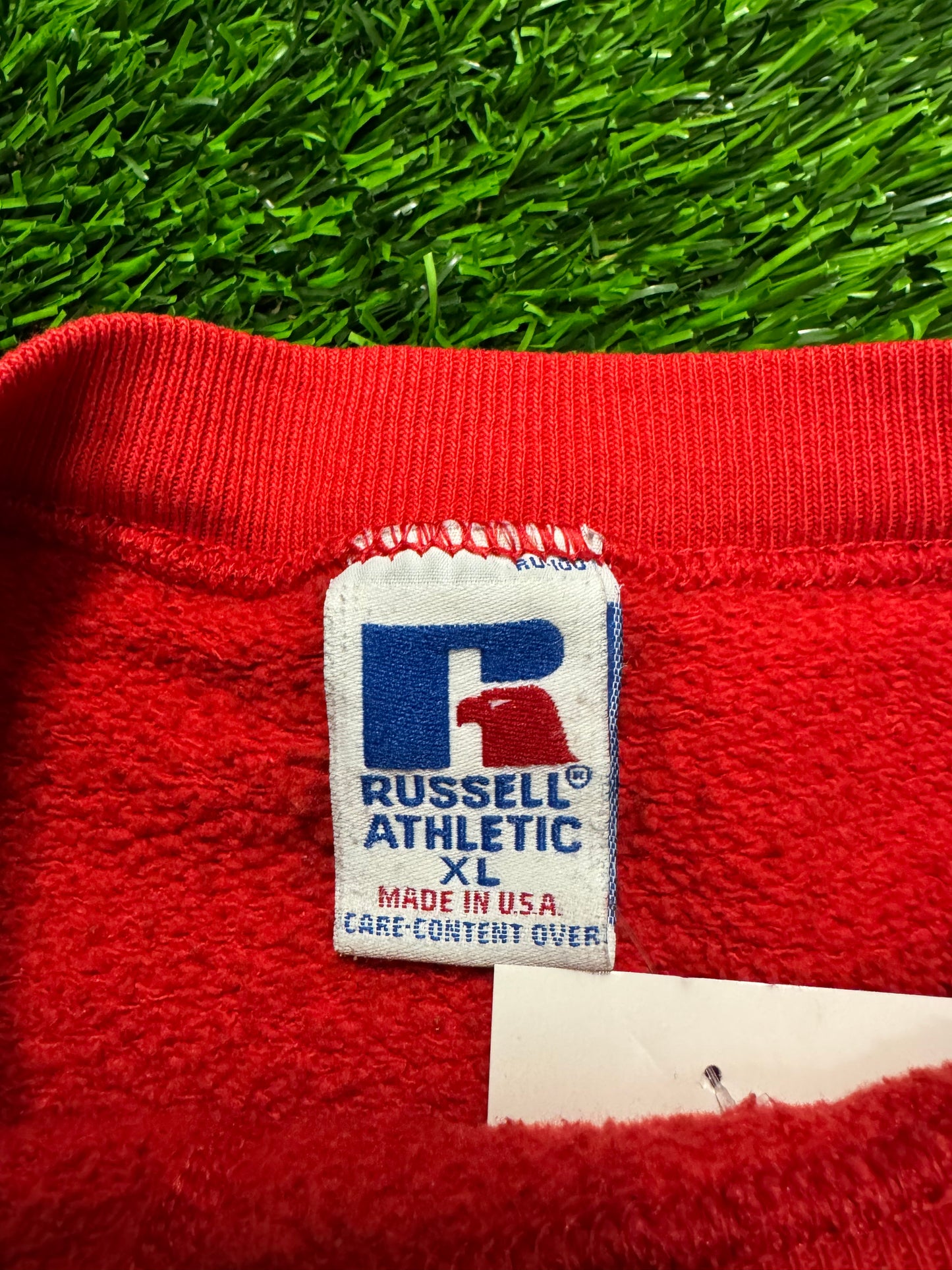 90s Georgia Bulldogs Vintage Russell Spell Out Crewneck (XL)