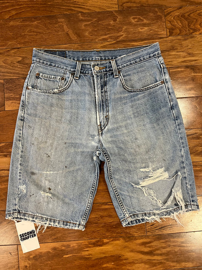 2008 Levi's 505 Distressed Jean Shorts (32)
