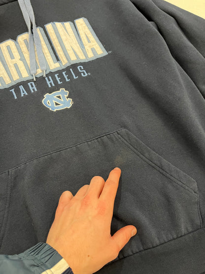 00s University Of North Carolina (UNC) Champion Embroidered Hoodie (L)
