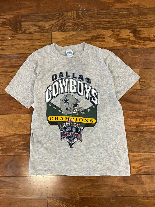 1992 Dallas Cowboys Super Bowl XXVII Tee (M)