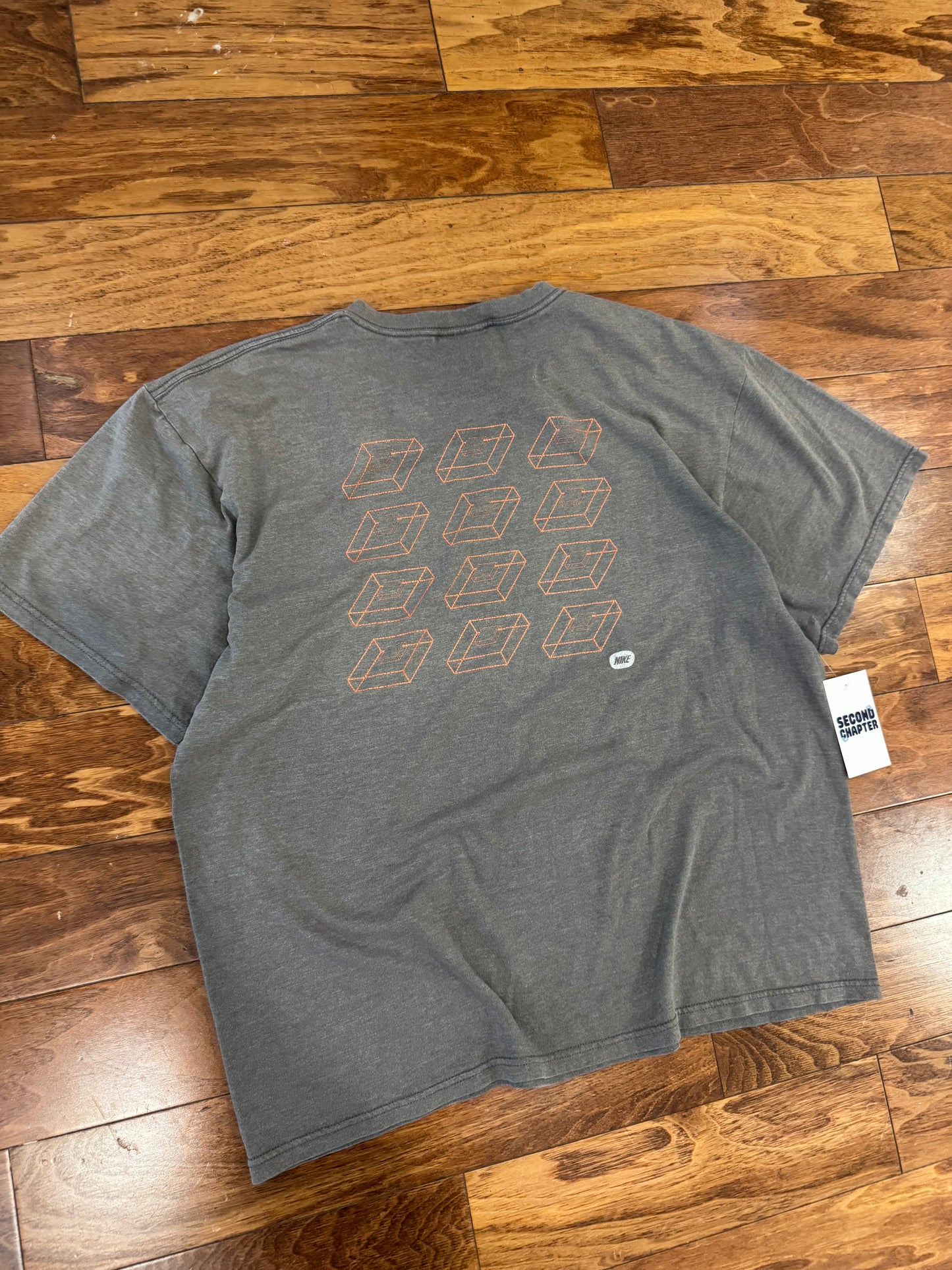 2001 Nike Square Geometric Tee (L)