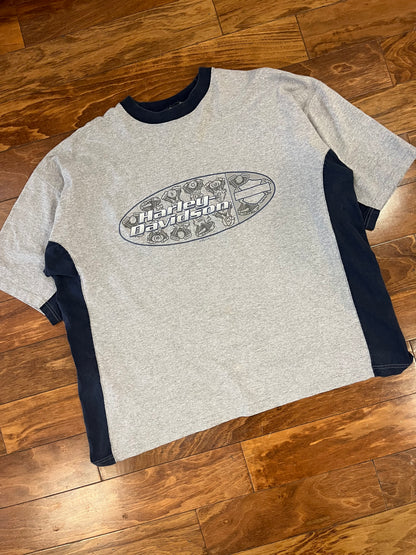 2001 Harley St Augustine Two Tone Tee (XXL)