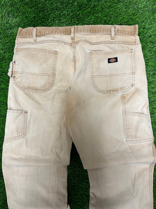 Dickies Black Tab Faded Tan Carpenter Pants (38 x 30)
