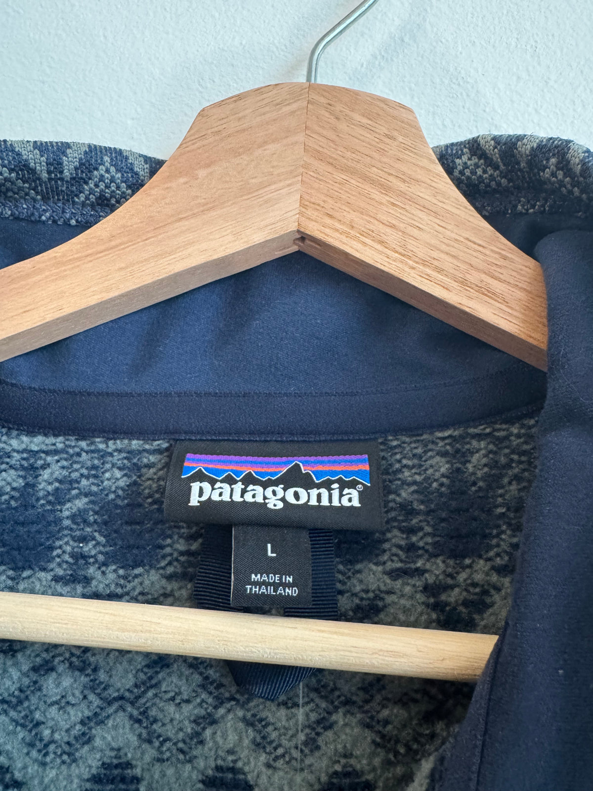 Patagonia Better Sweater 1/4 Zip Falconer Legend Fleece (L)
