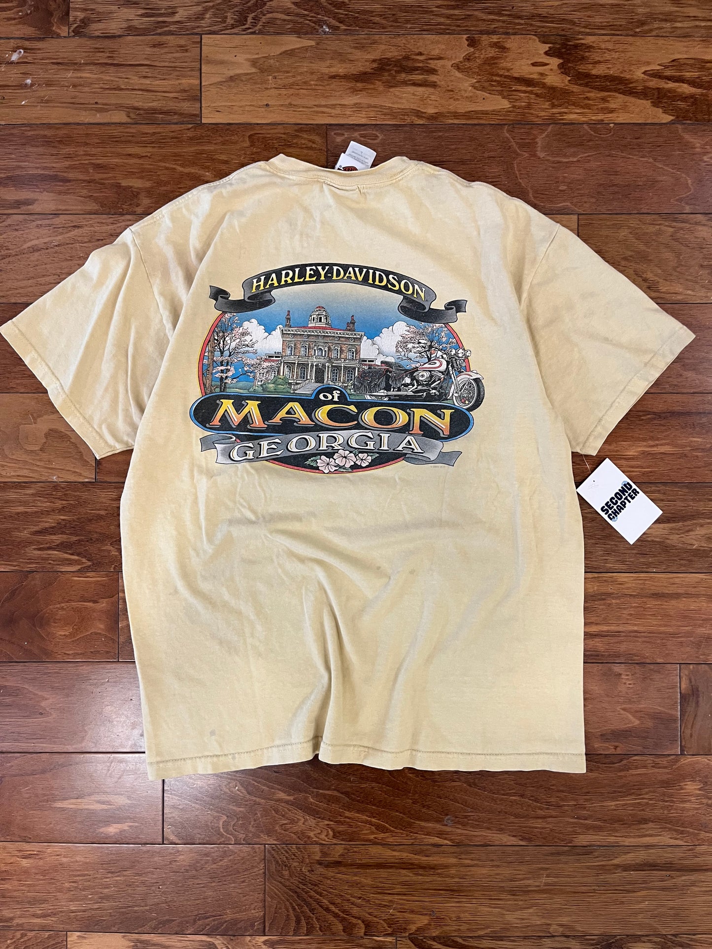 2000 Harley North Shore Yellow Tee (XXL)