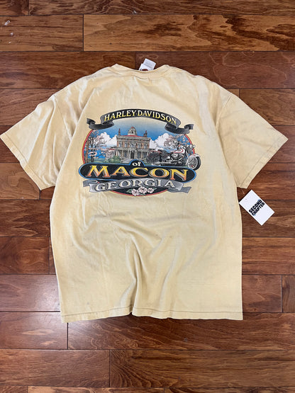 2000 Harley North Shore Yellow Tee (XXL)