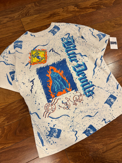 1992 Duke Blue Devils Old Mascot AOP Tee (XL)
