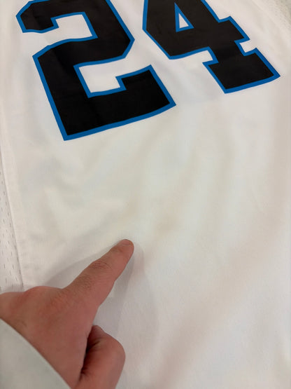00s Carolina Panthers James Bradberry Nike Away Jersey (L)