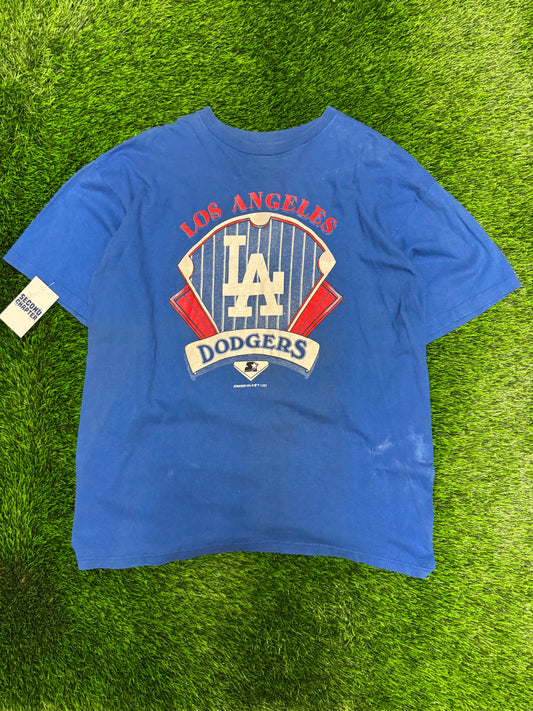 1992 Los Angeles Dodgers Starter Vintage MLB Tee (XL)
