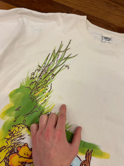 90s Winnie The Pooh And Friends Wrap Around Disney Tee (XXL)