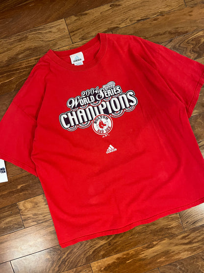 2004 Red Sox World Series Tee (XXL)