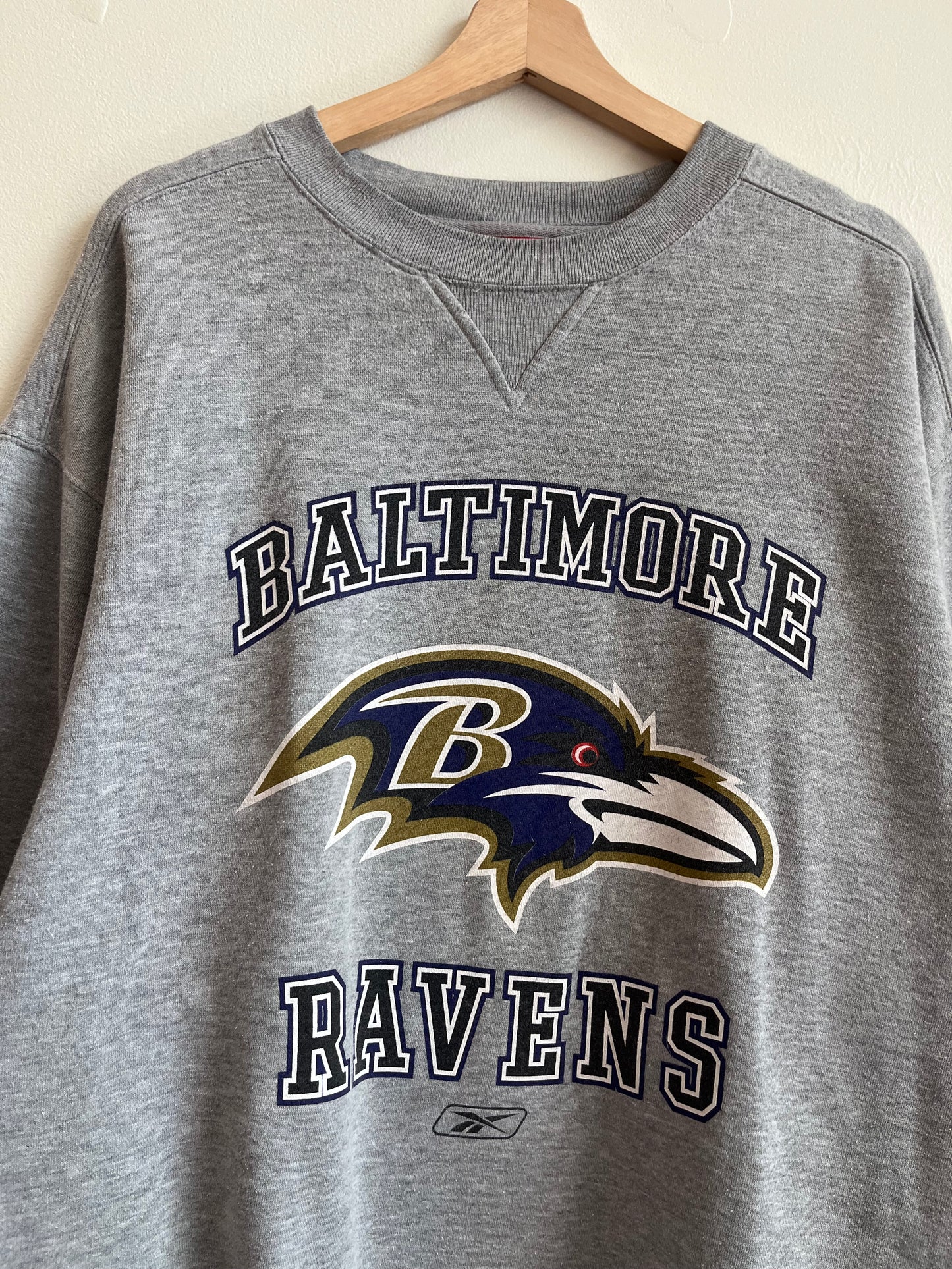 00s Baltimore Ravens Reebok Crewneck (XL)