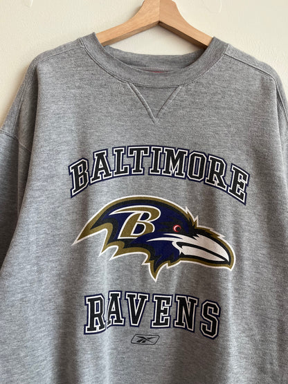00s Baltimore Ravens Reebok Crewneck (XL)