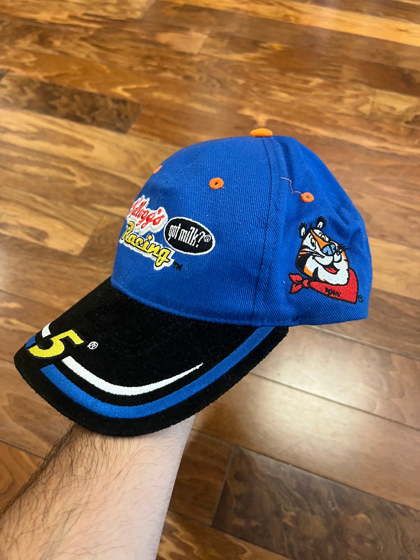 00s Kellogg's Racing Tony The Tiger NASCAR Hat (OS)