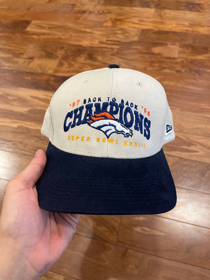 1998 Denver Broncos Super Bowl Champions New Era Hat