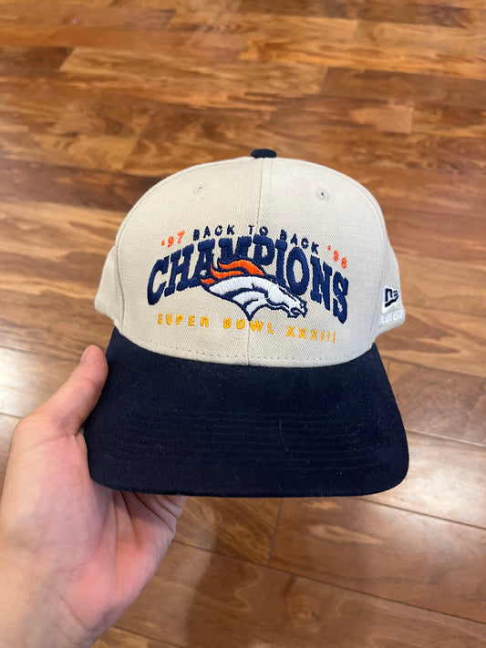 1998 Denver Broncos Super Bowl Champions New Era Hat