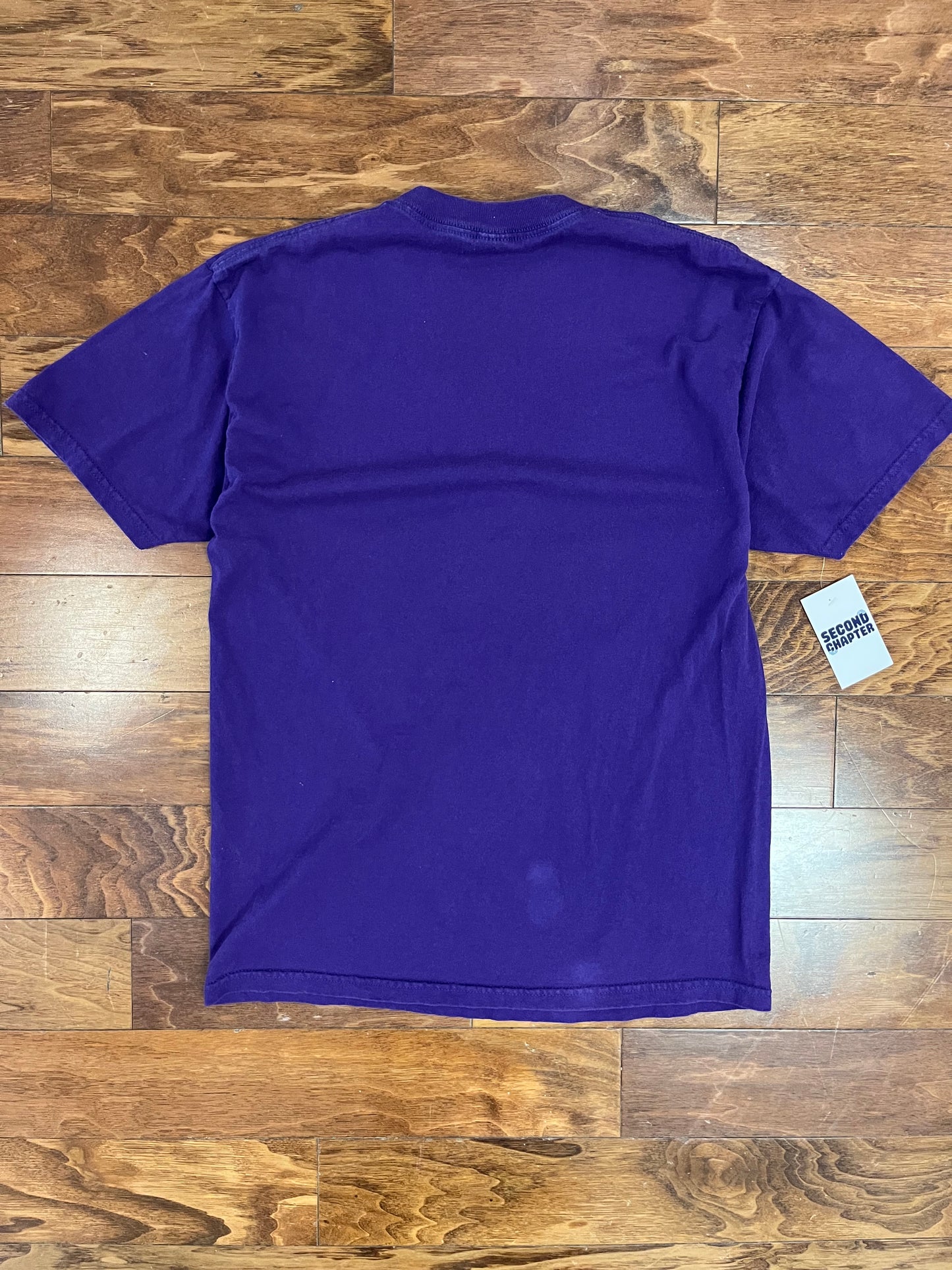 00s Clemson Tigers Spell Out Purple Tee (L)