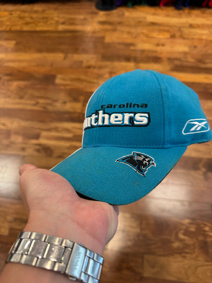 00s Carolina Panthers Deadstock Blue Spell Out Hat (OS)