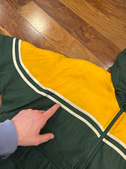 90s Green Bay Packers Puma Puffer Jacket (Youth XL)