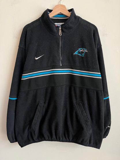 00s Carolina Panthers Nike Fleece Pro Line Jacket (L)