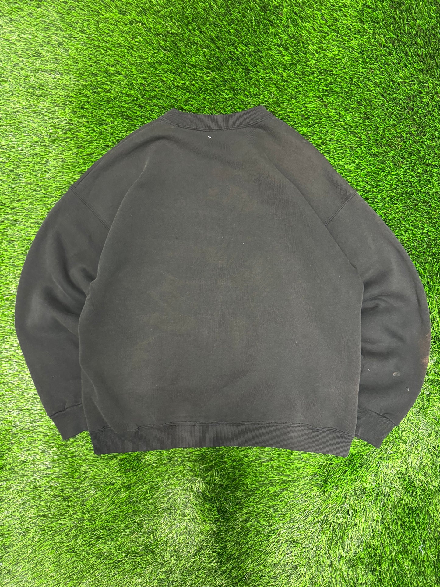1993 Carolina Panthers Spell Out Helmet Crewneck (XL)
