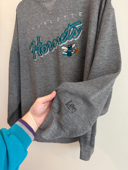 90s Charlotte Hornets Embroidered Lee Crewneck (XL)