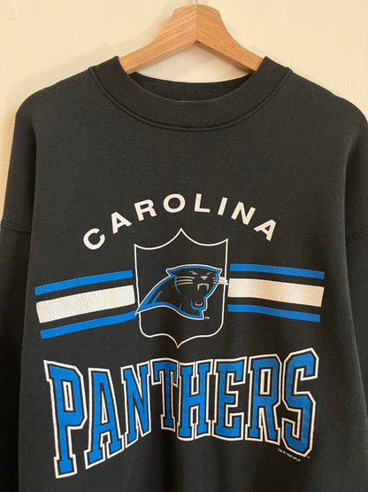 1996 Carolina Panthers Salem Spell Out Crewneck (XL)