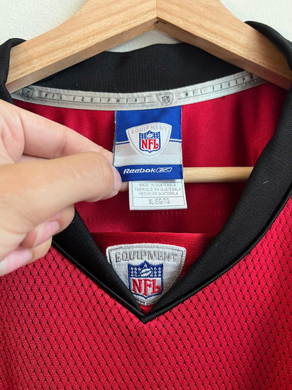 00s Atlanta Falcons Michael Vick Red Jersey (XL)