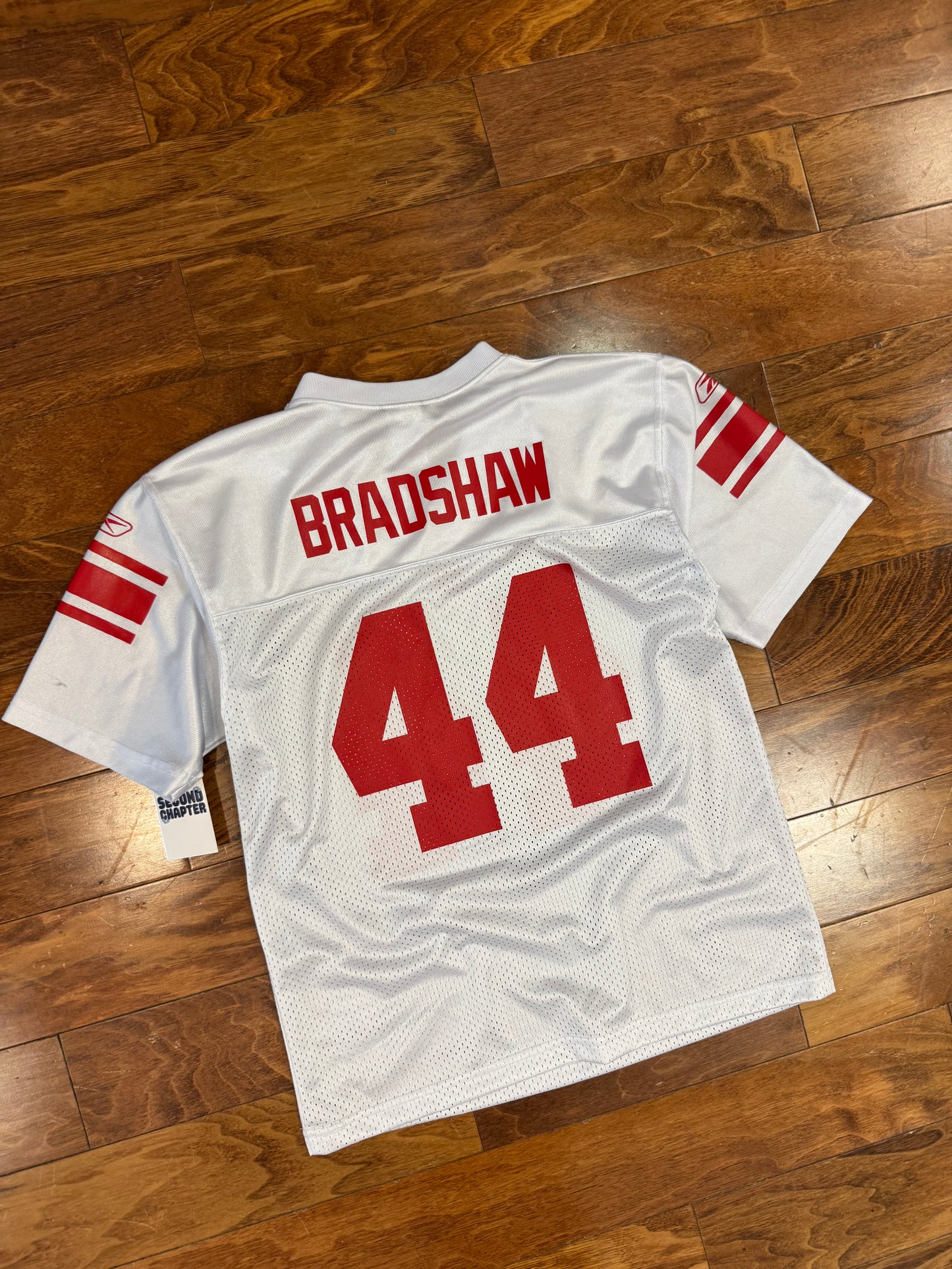 00s New York Giants Ahmad Bradshaw Away Jersey (Youth L)
