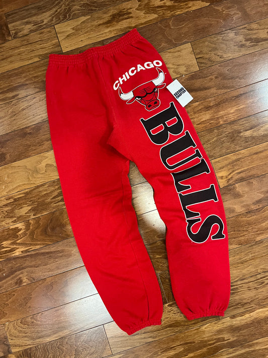 90s Chicago Bulls Spell Out Vintage Sweatpants (L)